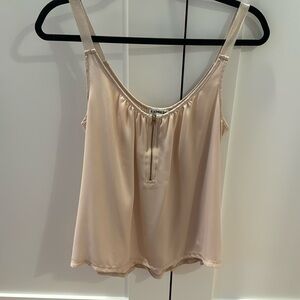 Express beige top size medium